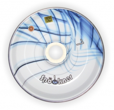 Spöckner "Gitter blau-weiss " Eisstock