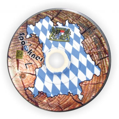 Spöckner "Heimat Bayern Stirnholz" Eisstock