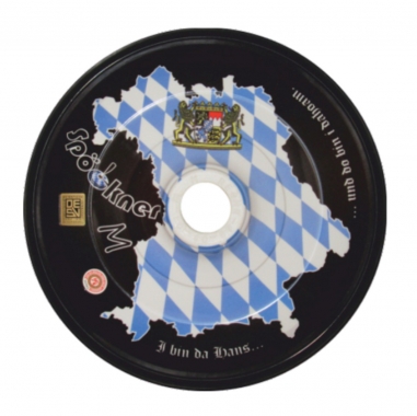 Spöckner "Heimat Bayern schwarz" Eisstock
