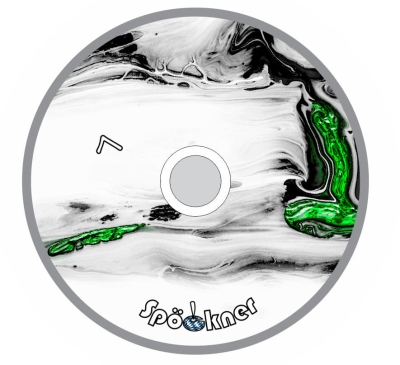 Spöckner "Lawine / grün, weiß" Eisstock