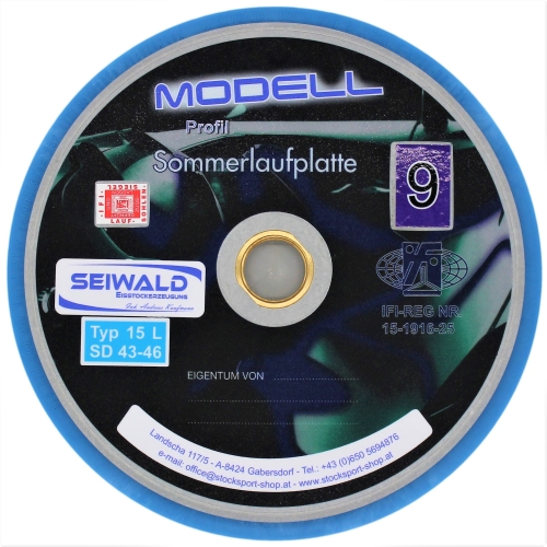 Seiwald "Modell 9" Sommerlaufplatte