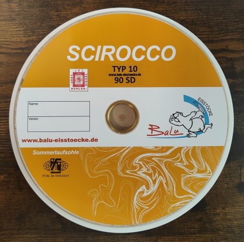 Balu "Scirocco weiß" Sommerlaufplatte